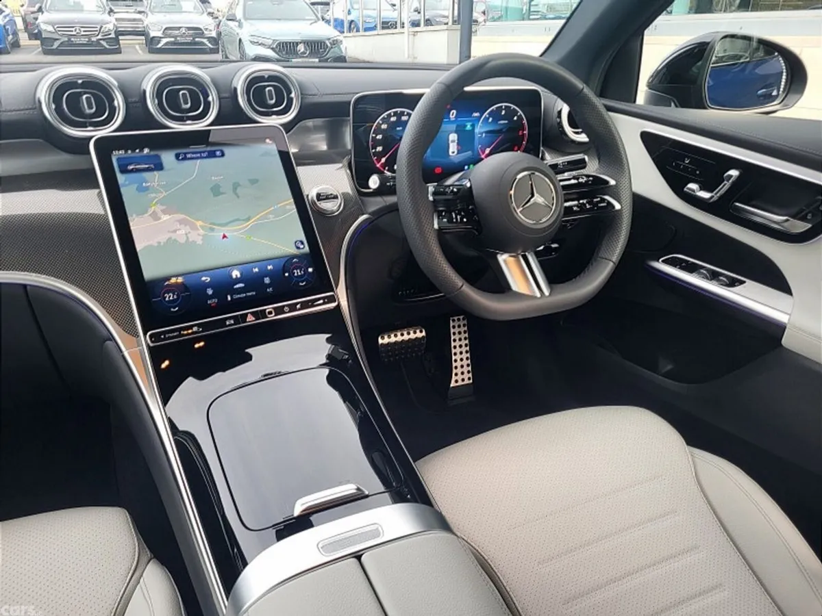 Mercedes-Benz GLC SUV, Diesel Hybrid, 2027, Blue