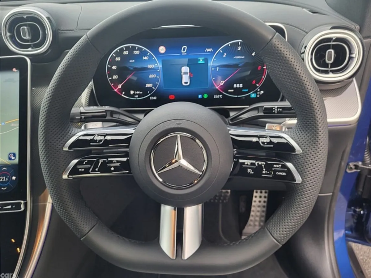 Mercedes-Benz GLC SUV, Diesel Hybrid, 2027, Blue