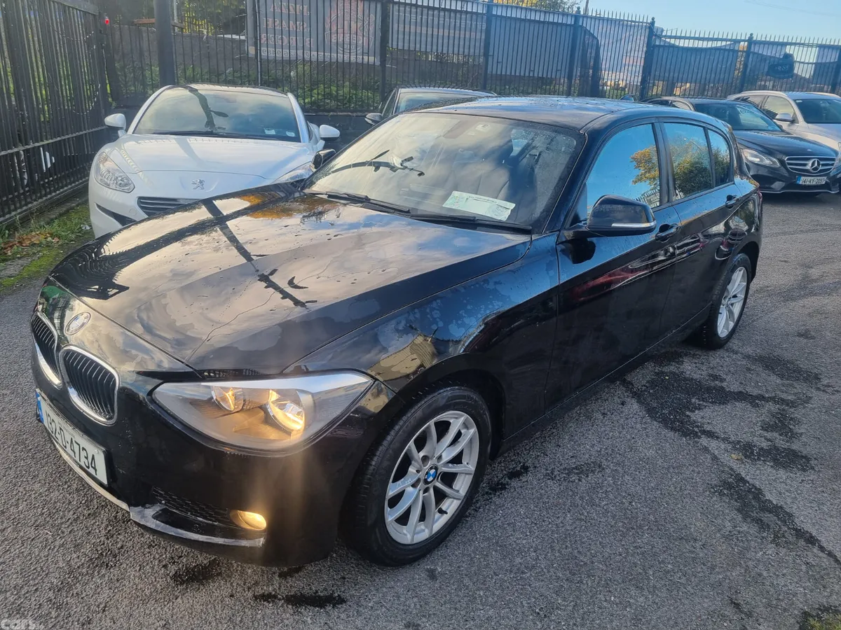 BMW 1-Series Hatchback, Diesel, 2013, Black