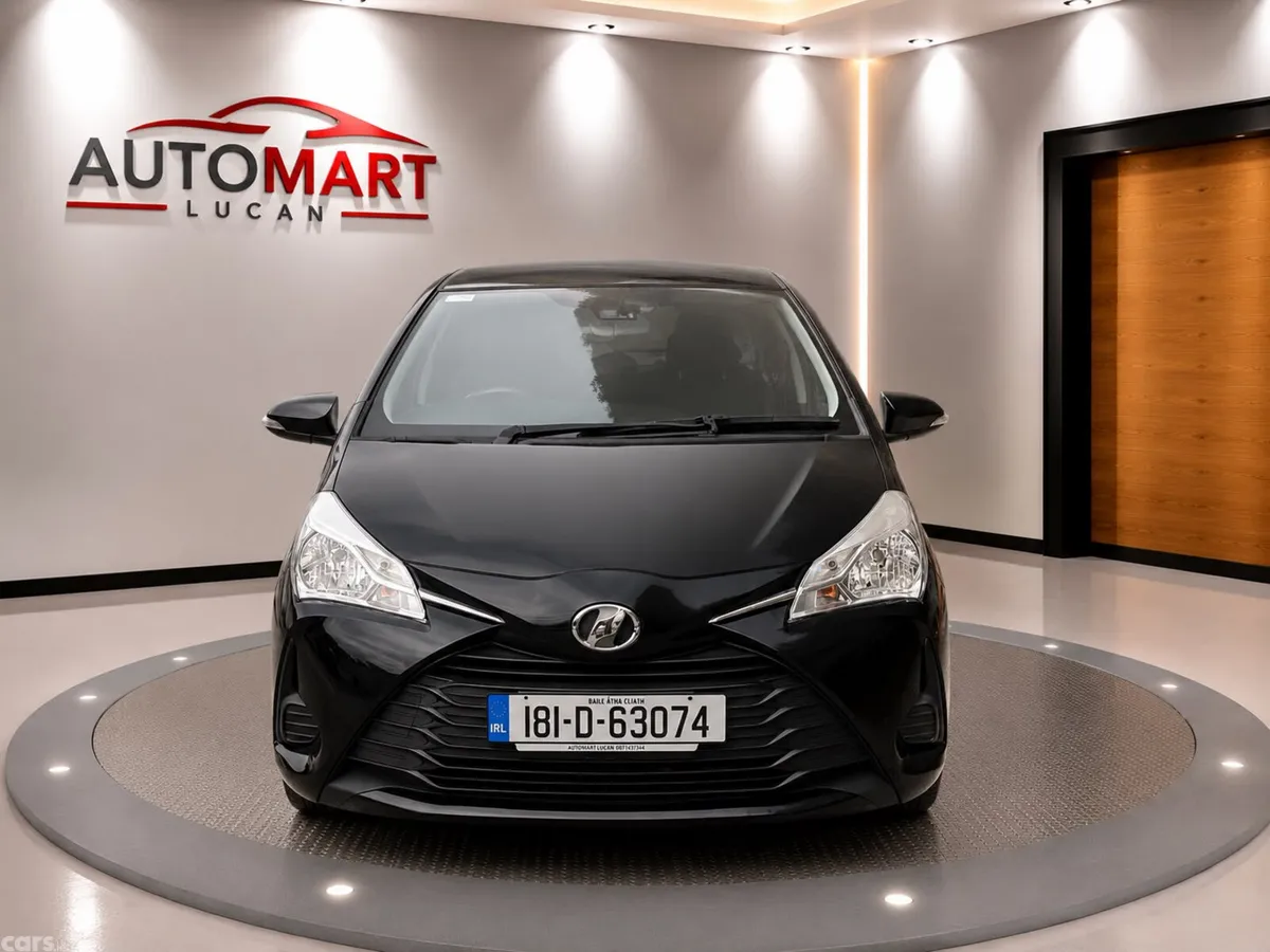 Toyota Vitz Hatchback, Petrol, 2018, Black