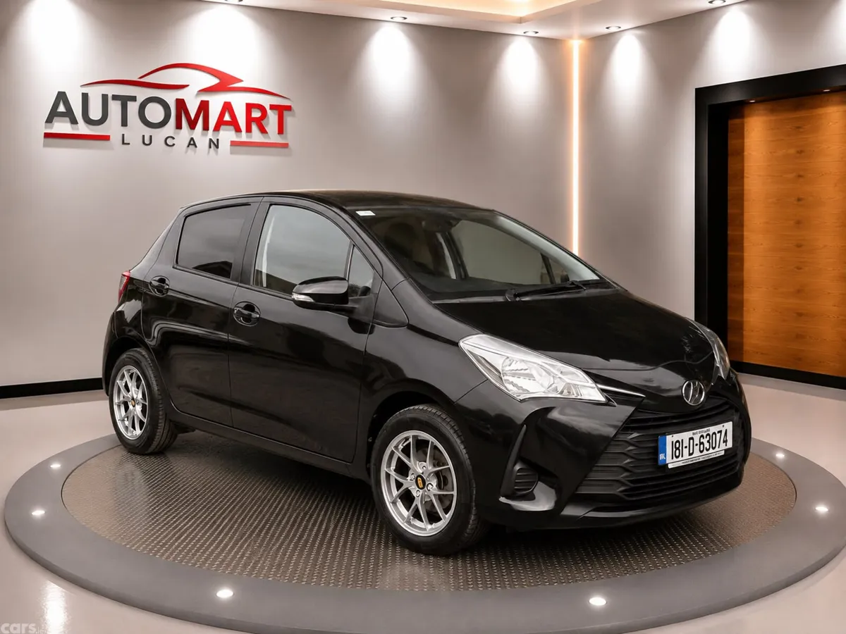 Toyota Vitz Hatchback, Petrol, 2018, Black