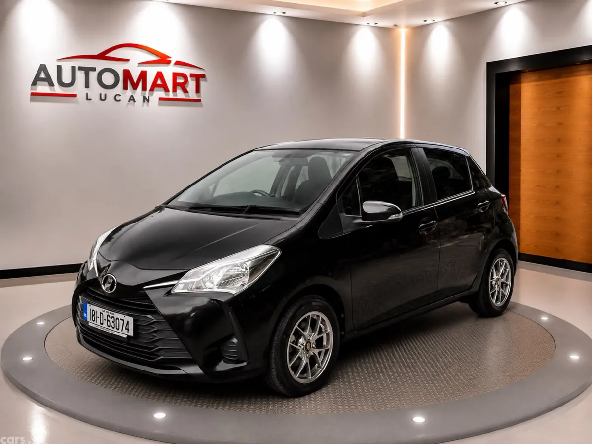 Toyota Vitz Hatchback, Petrol, 2018, Black