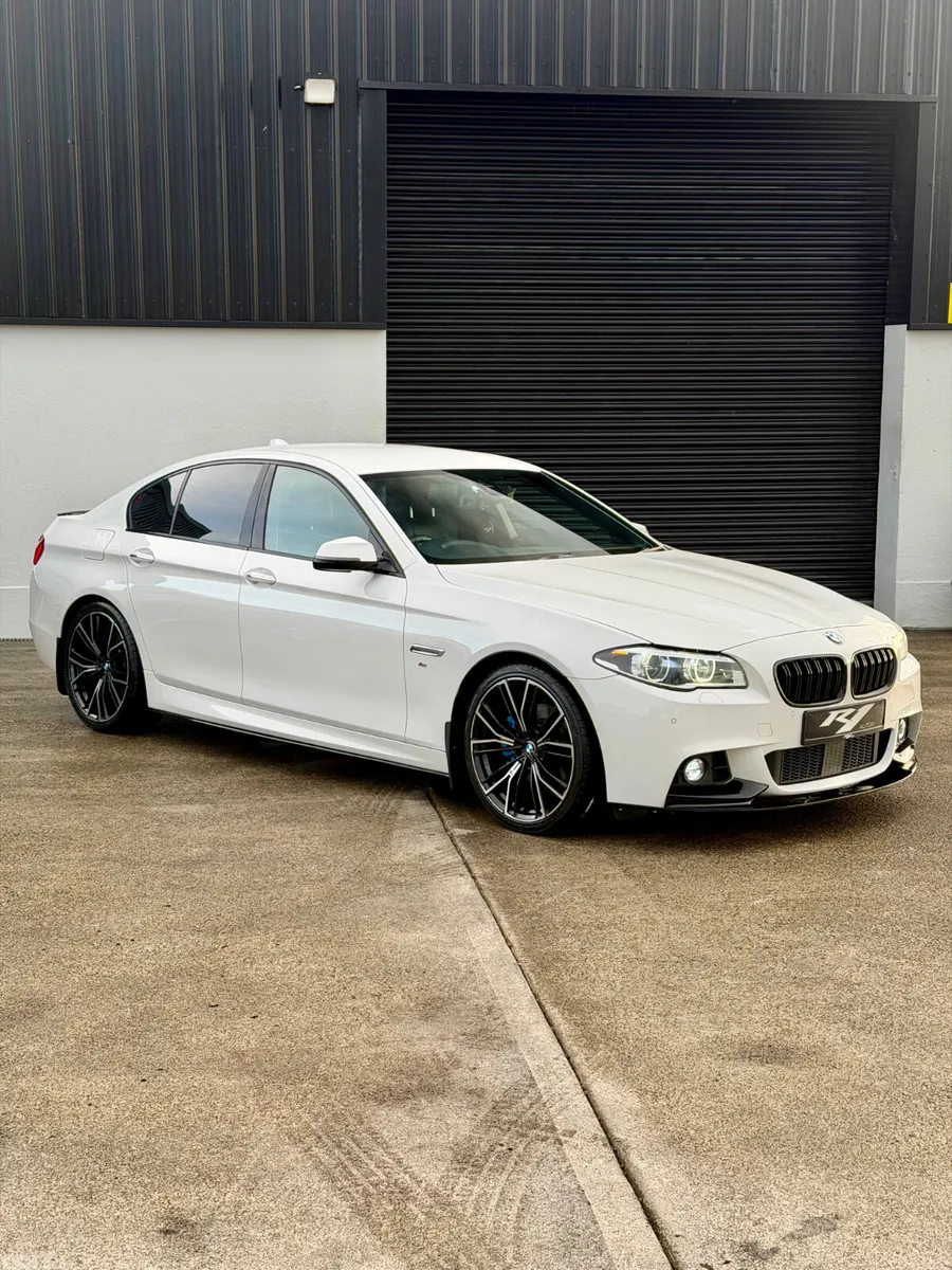 BMW 5-Series Saloon, Diesel, 2016, White