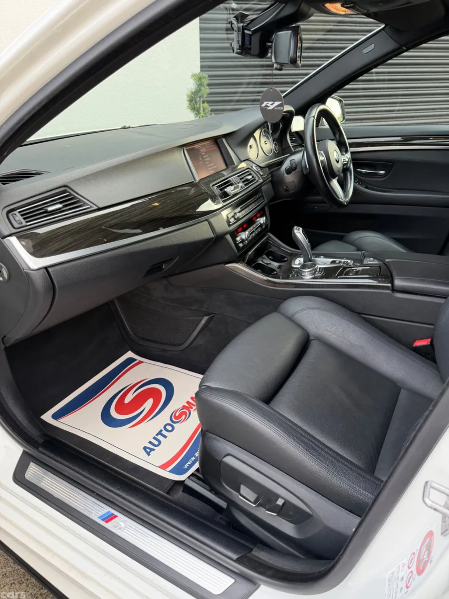 BMW 5-Series Saloon, Diesel, 2016, White