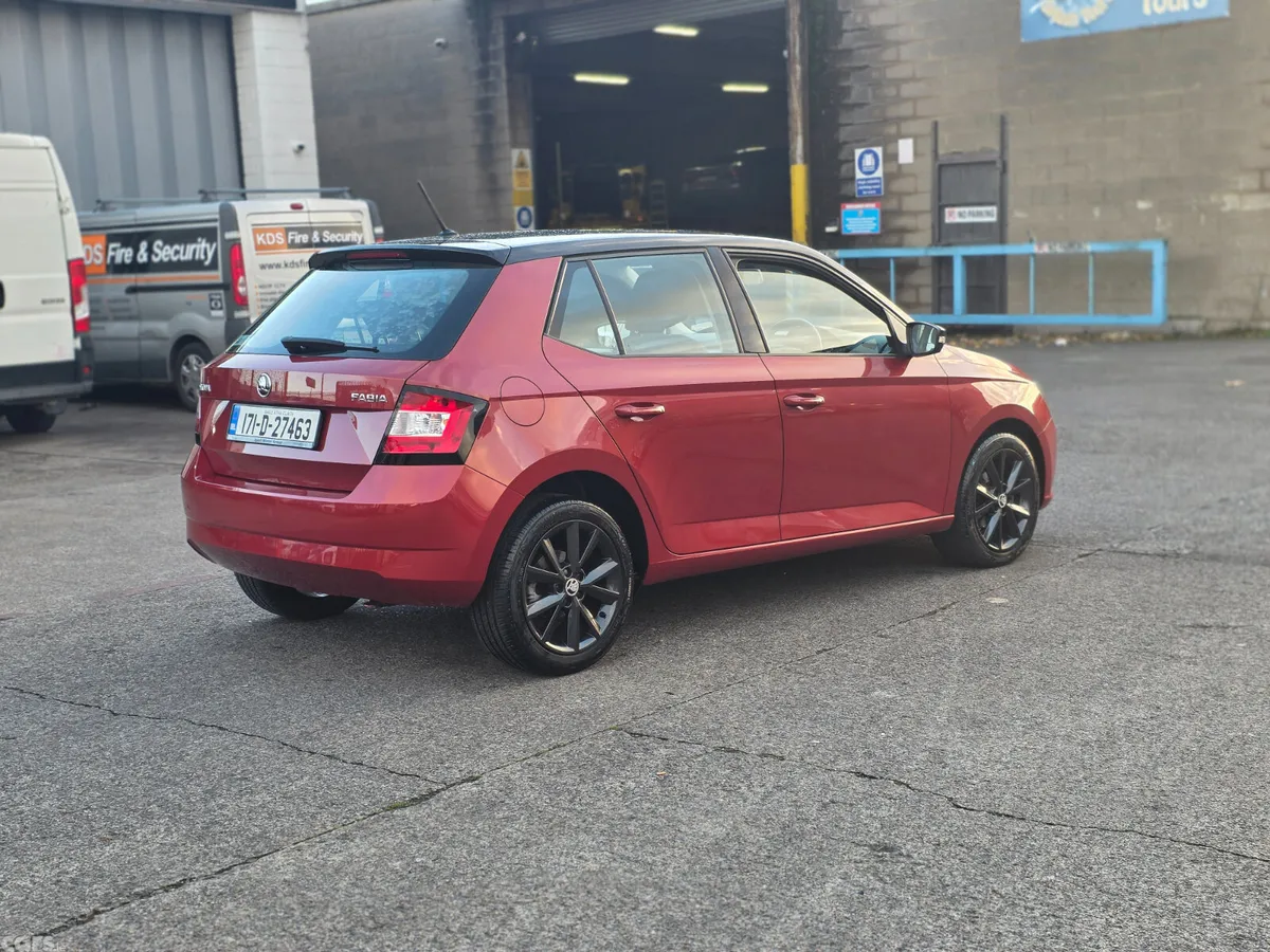Skoda Fabia Hatchback, Petrol, 2017, Red