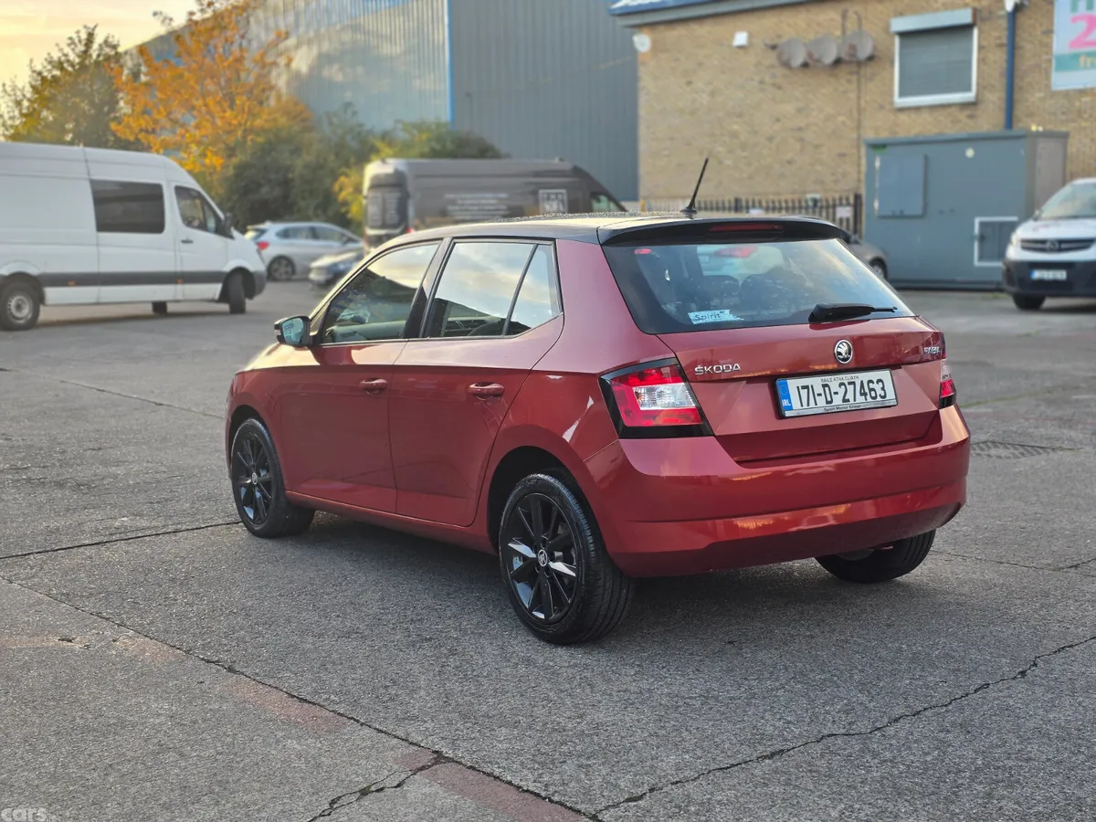 Skoda Fabia Hatchback, Petrol, 2017, Red