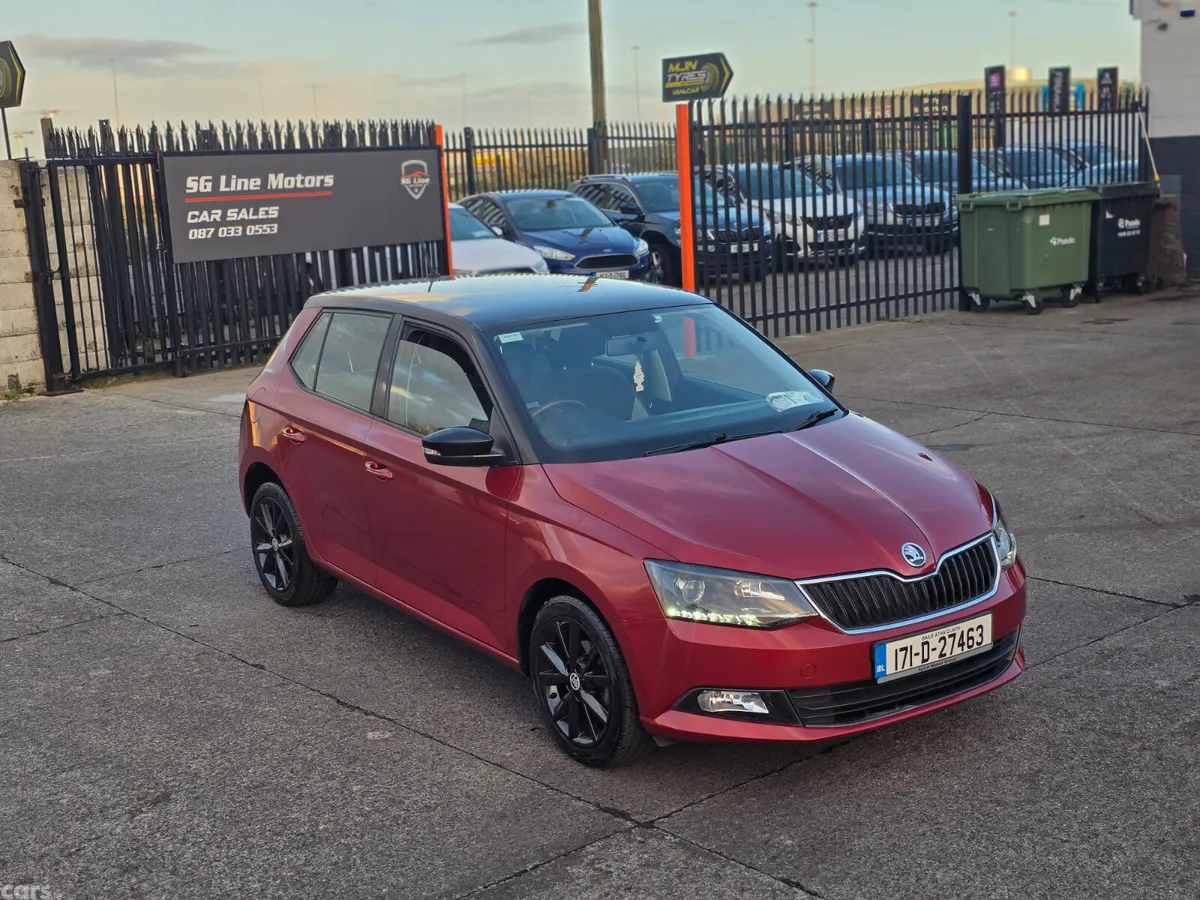 Skoda Fabia Hatchback, Petrol, 2017, Red