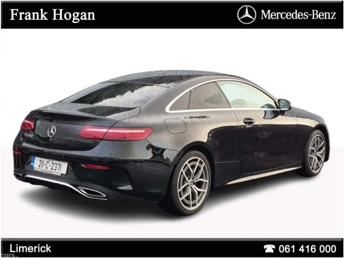Mercedes-Benz E-Class Coupe, Diesel, 2021, Black