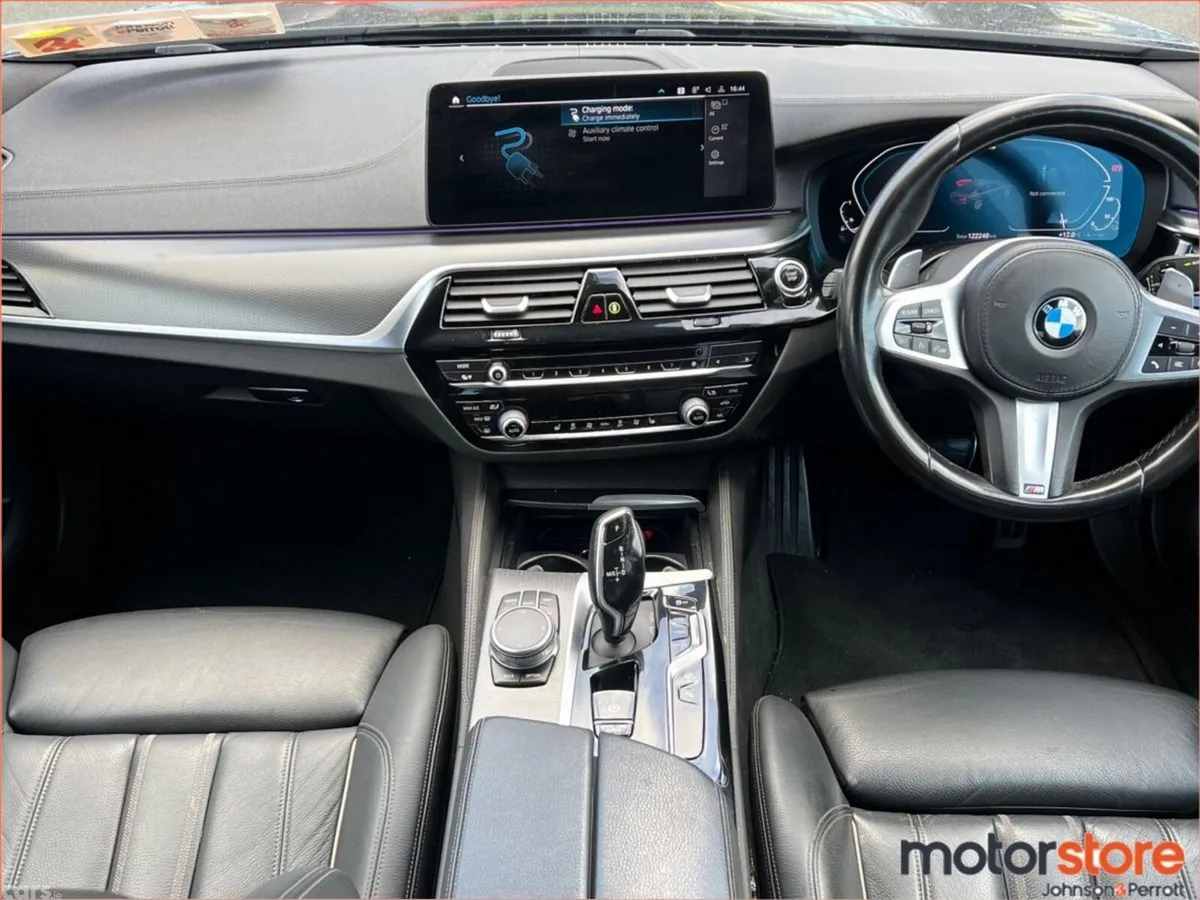 BMW 5-Series Saloon, Petrol Plug-in Hybrid, 2021, Black