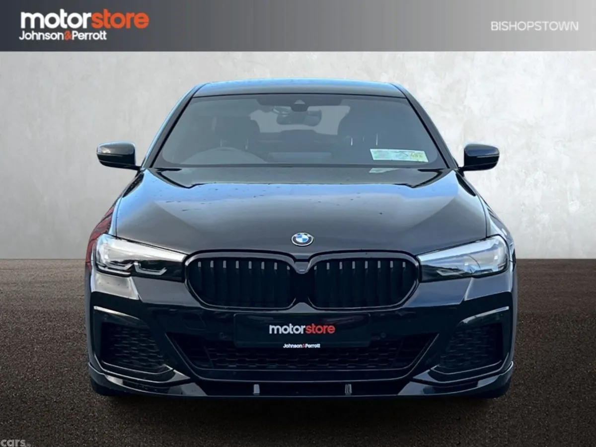 BMW 5-Series Saloon, Petrol Plug-in Hybrid, 2021, Black