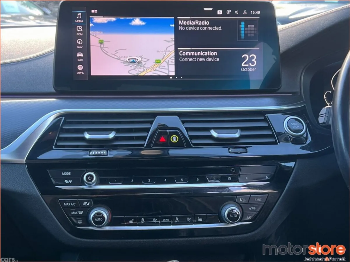 BMW 5-Series Saloon, Petrol Plug-in Hybrid, 2021, Black