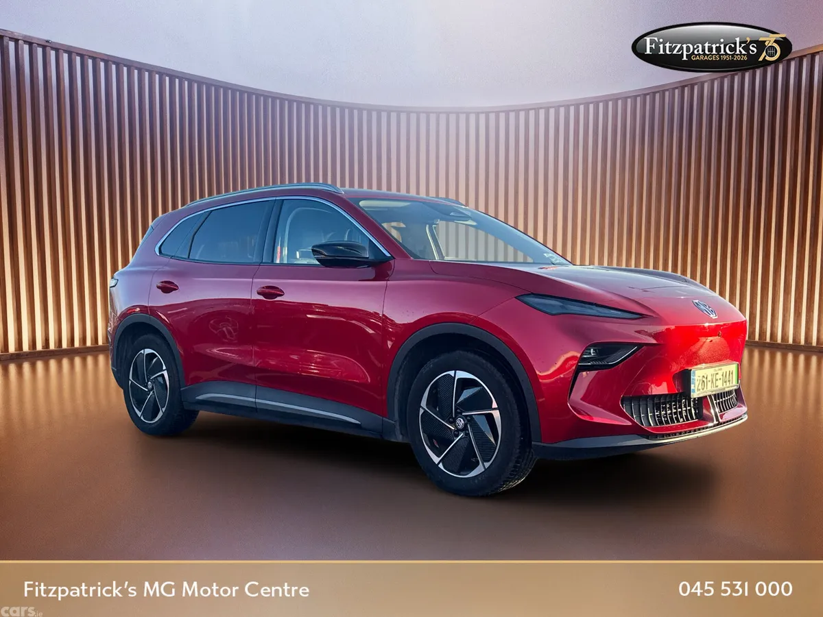 MG MGS5 Hatchback, Electric, 2026, Red