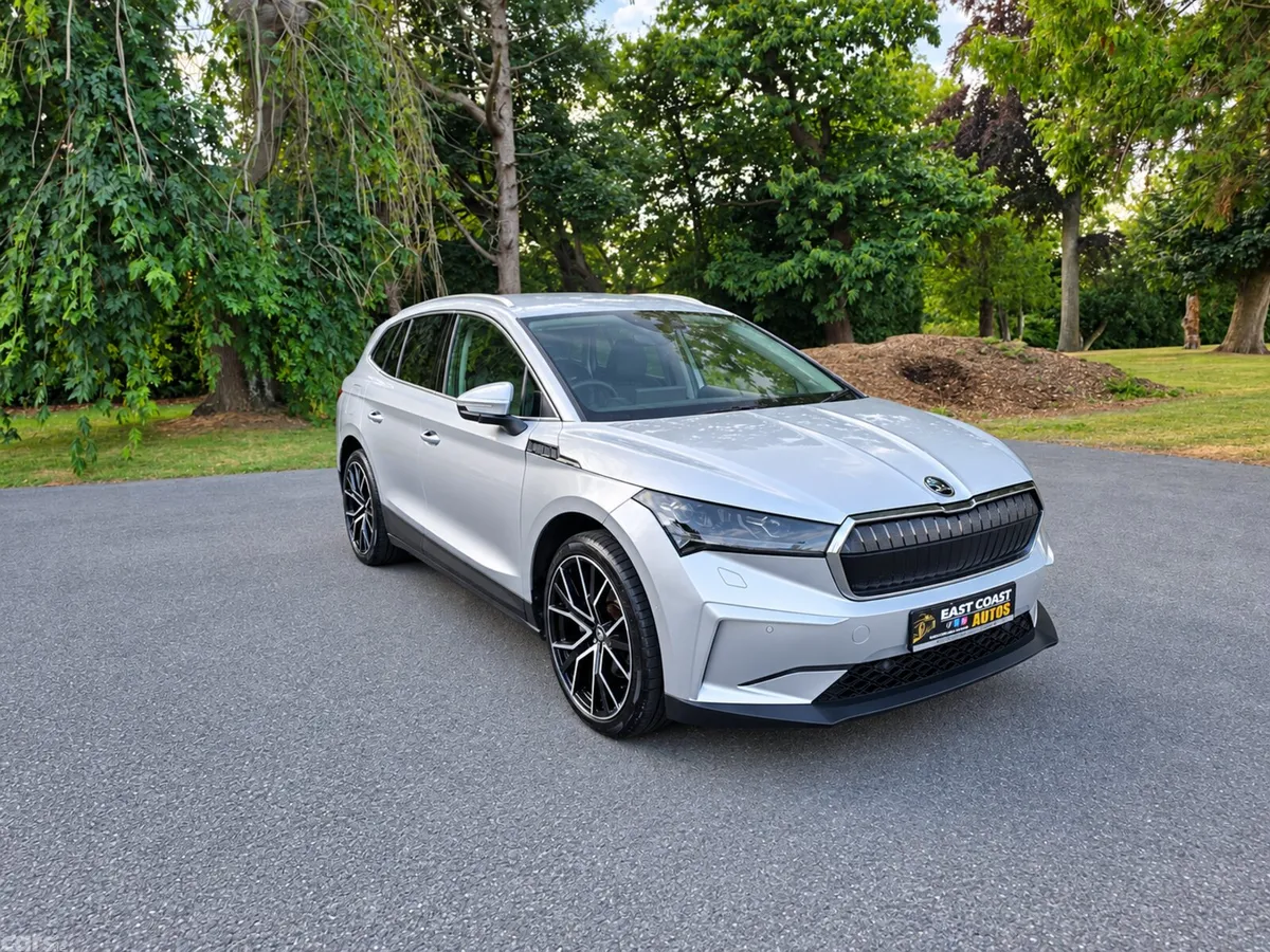 Skoda Enyaq SUV, Electric, 2022, Silver