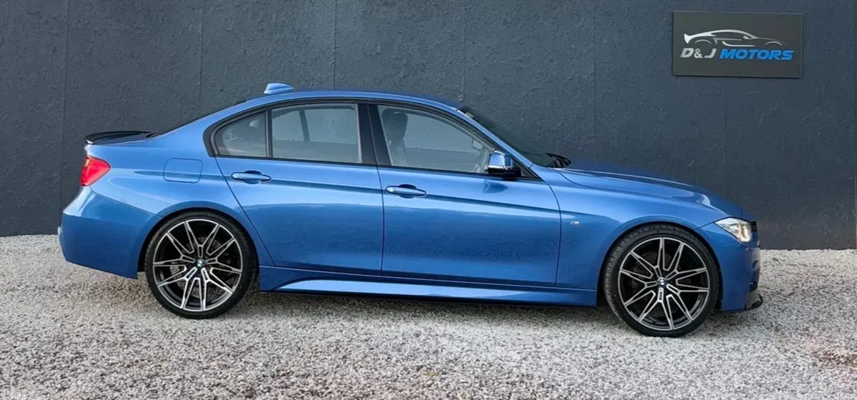 BMW 3-Series Saloon, Diesel, 2014, Blue