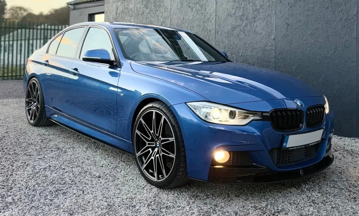BMW 3-Series Saloon, Diesel, 2014, Blue