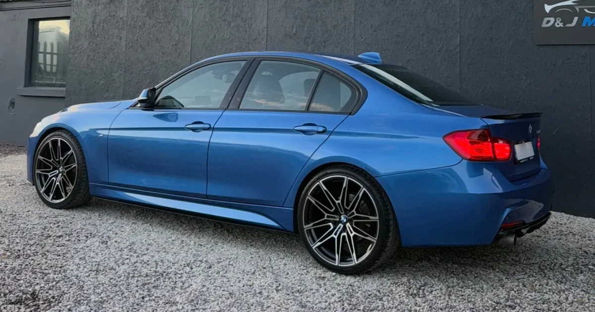 BMW 3-Series Saloon, Diesel, 2014, Blue