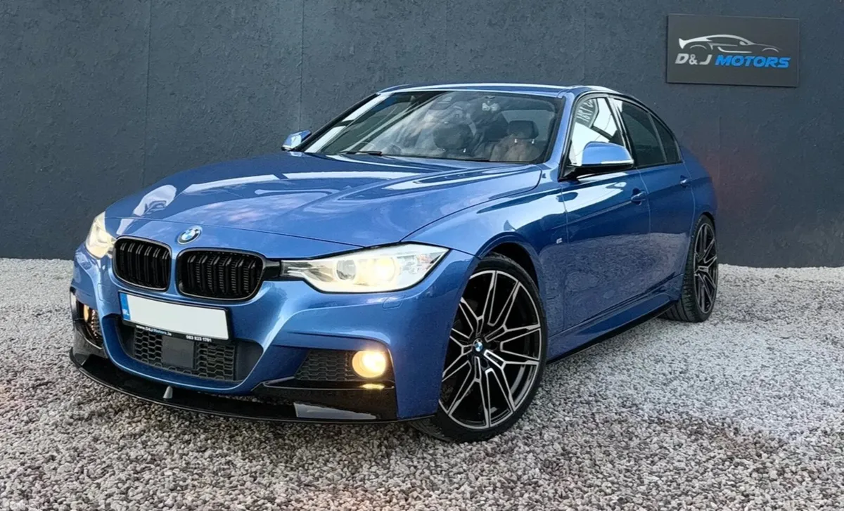 BMW 3-Series Saloon, Diesel, 2014, Blue