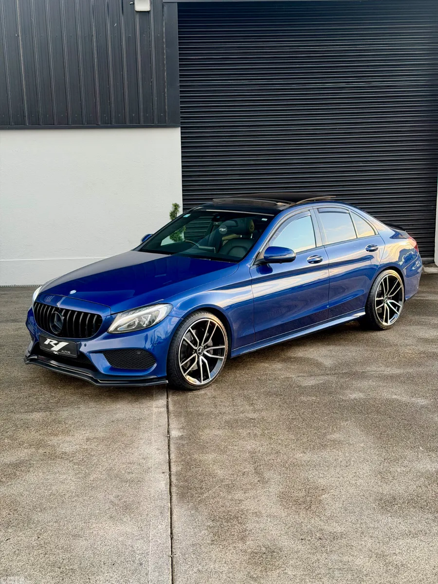 Mercedes-Benz C-Class Saloon, Diesel, 2017, Blue