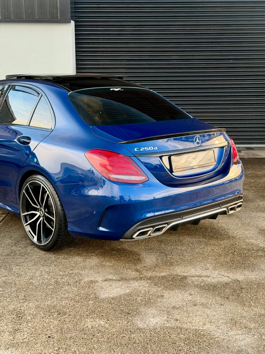 Mercedes-Benz C-Class Saloon, Diesel, 2017, Blue