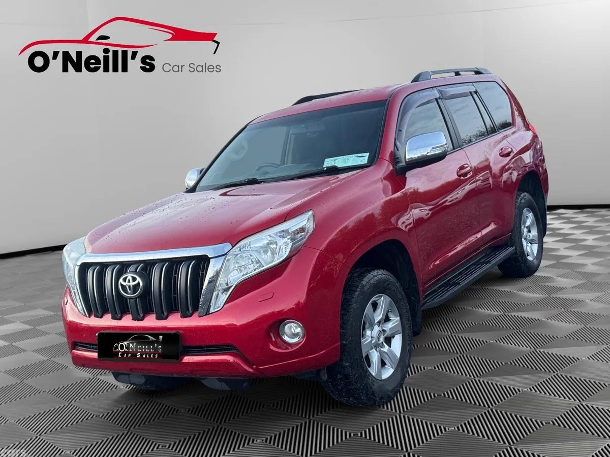 Toyota Land Cruiser SUV, Diesel, 2016, Red