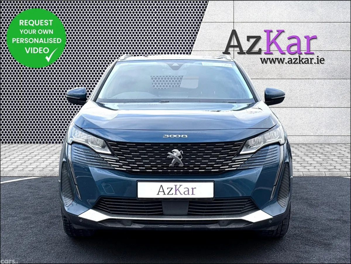Peugeot 3008 SUV, Petrol Plug-in Hybrid, 2021, Blue