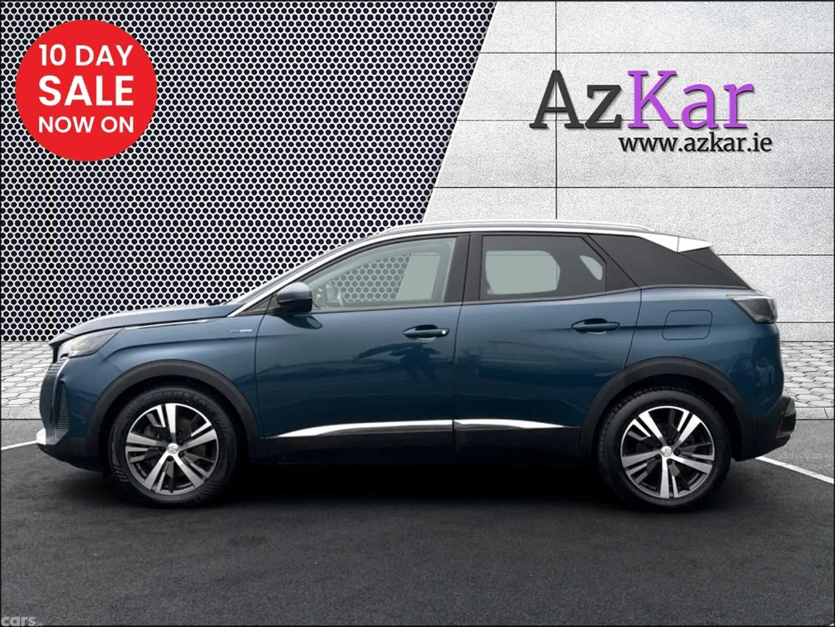 Peugeot 3008 SUV, Petrol Plug-in Hybrid, 2021, Blue