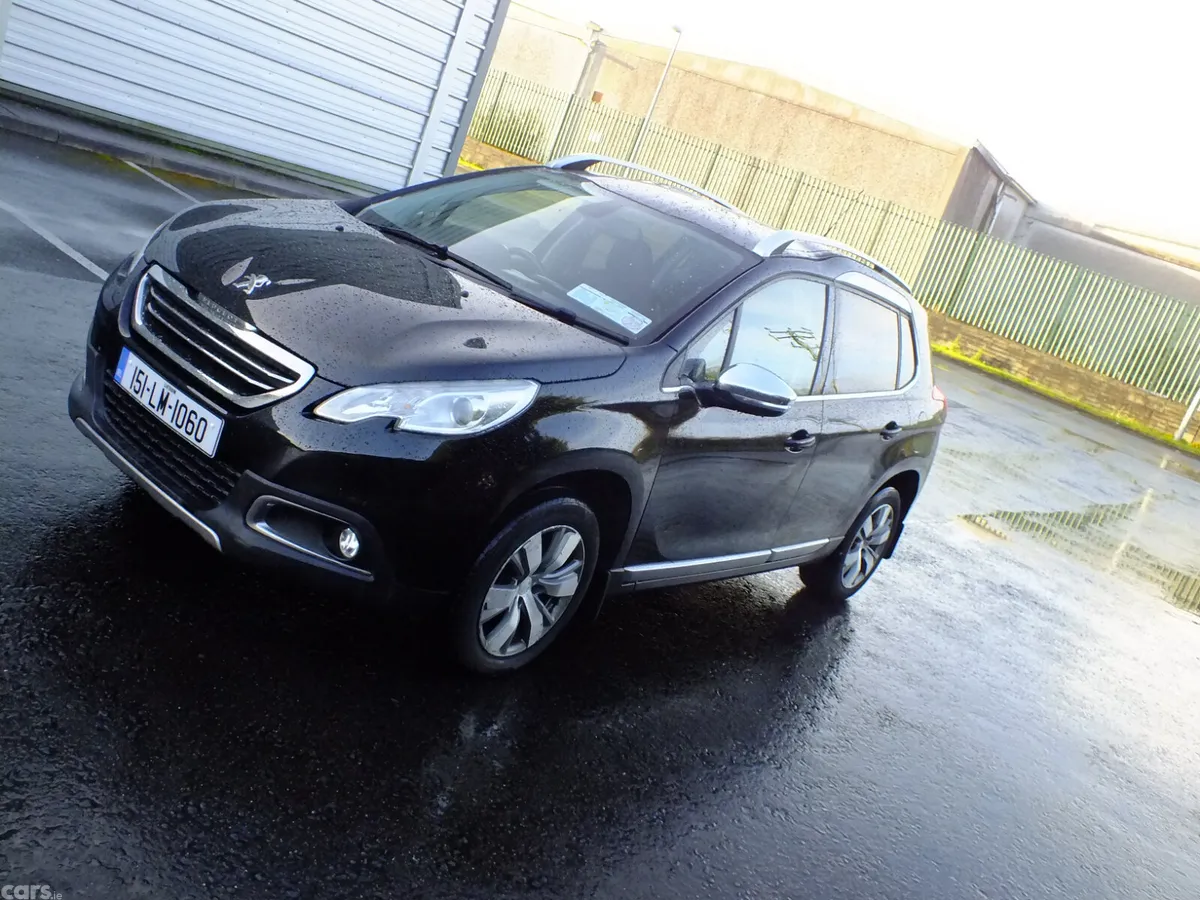 Peugeot 2008 SUV, Petrol, 2015, Black