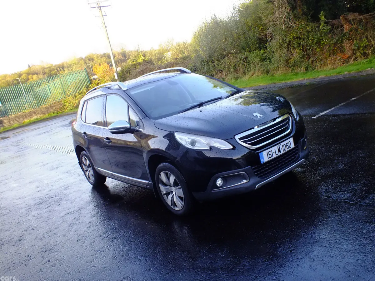 Peugeot 2008 SUV, Petrol, 2015, Black