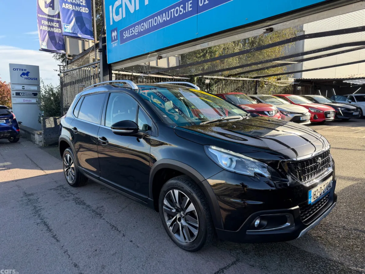 Peugeot 2008 Hatchback, Petrol, 2018, Black
