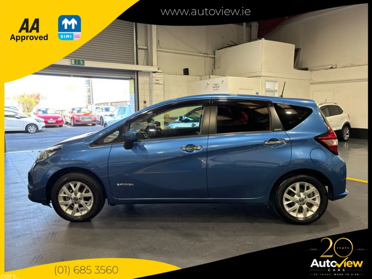 Nissan Note Hatchback, Petrol Hybrid, 2020, Blue