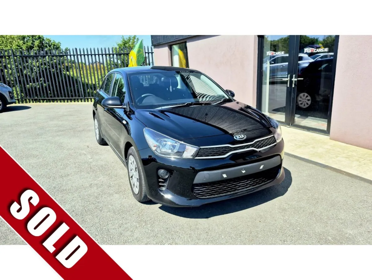 Kia Rio Hatchback, Petrol, 2019, Black
