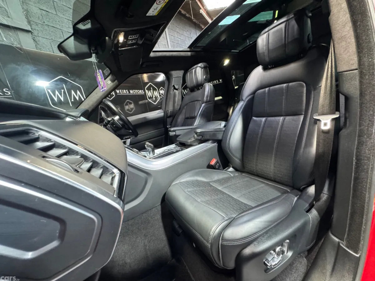 Land Rover Range Rover Sport Estate, Petrol Plug-in Hybrid, 2020, Red