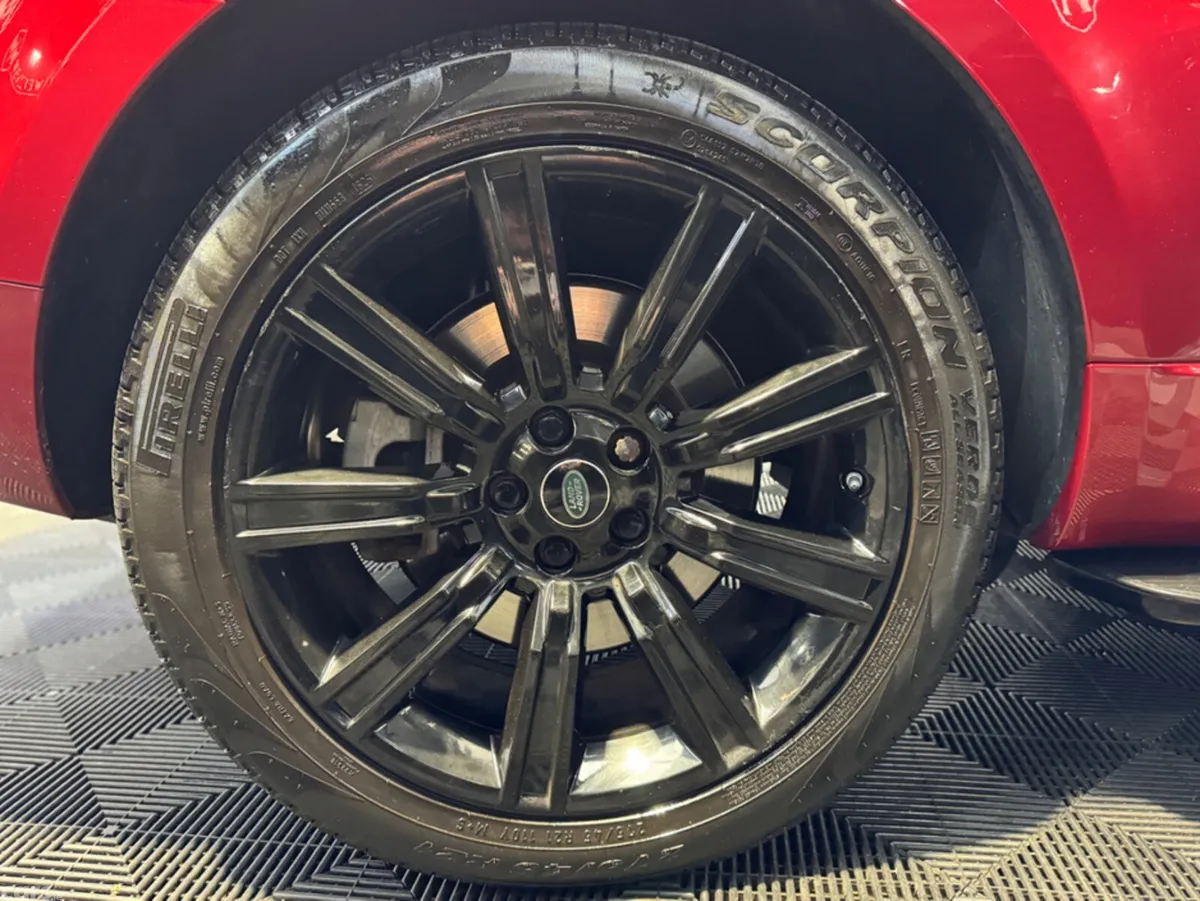 Land Rover Range Rover Sport Estate, Petrol Plug-in Hybrid, 2020, Red