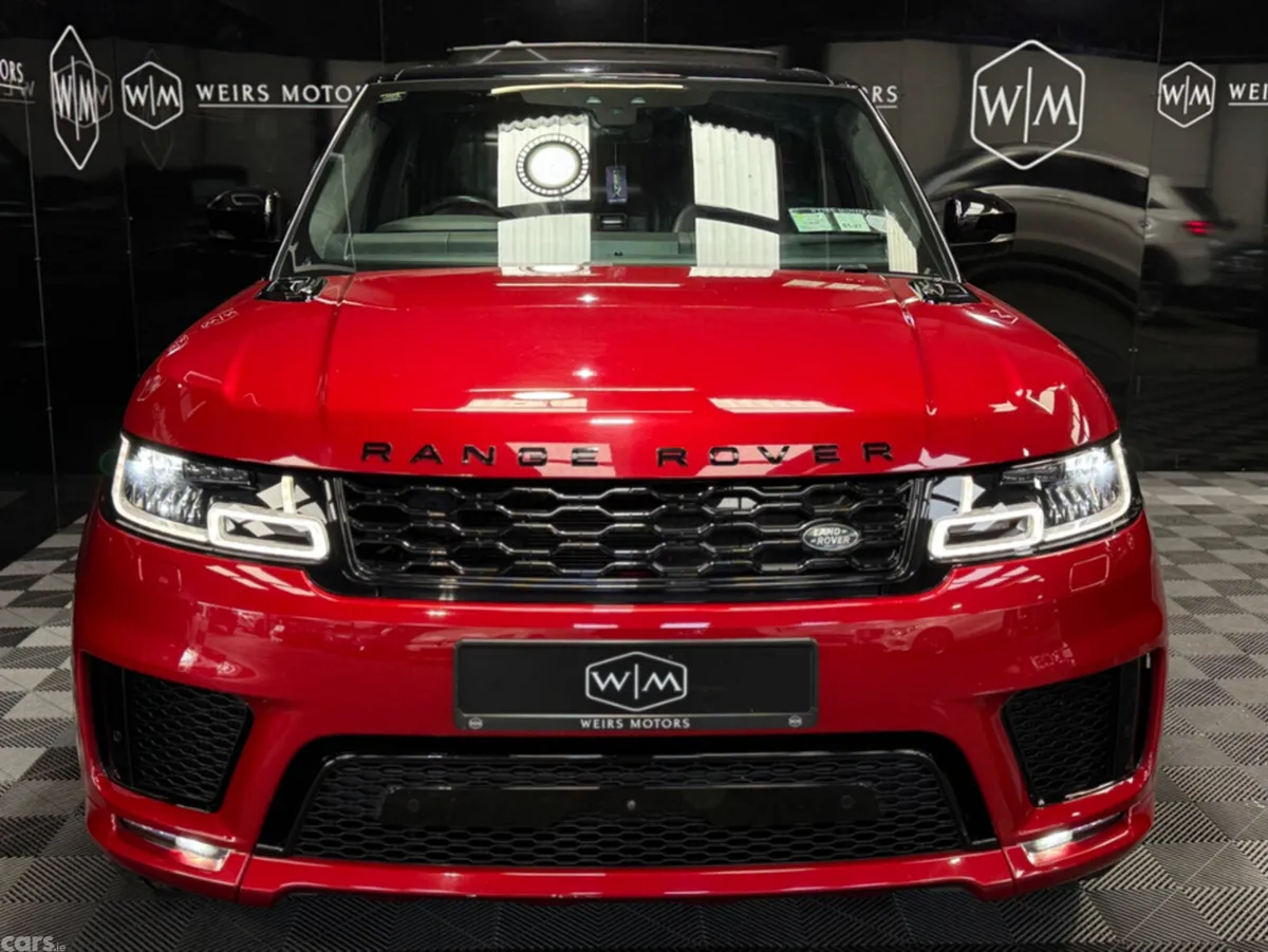 Land Rover Range Rover Sport Estate, Petrol Plug-in Hybrid, 2020, Red