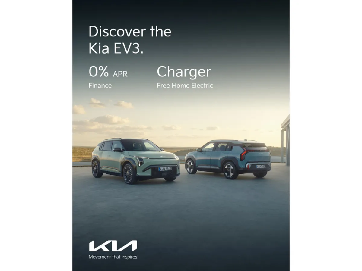 Kia EV3 SUV, Electric, 2027, Blue