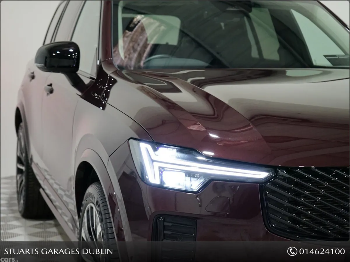 Volvo XC90 Estate, Petrol Plug-in Hybrid, 2026, Red