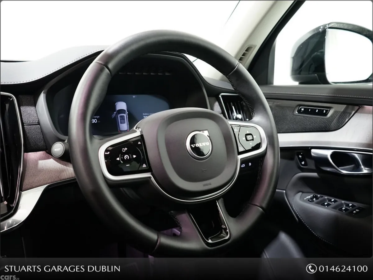 Volvo XC90 Estate, Petrol Plug-in Hybrid, 2026, Red