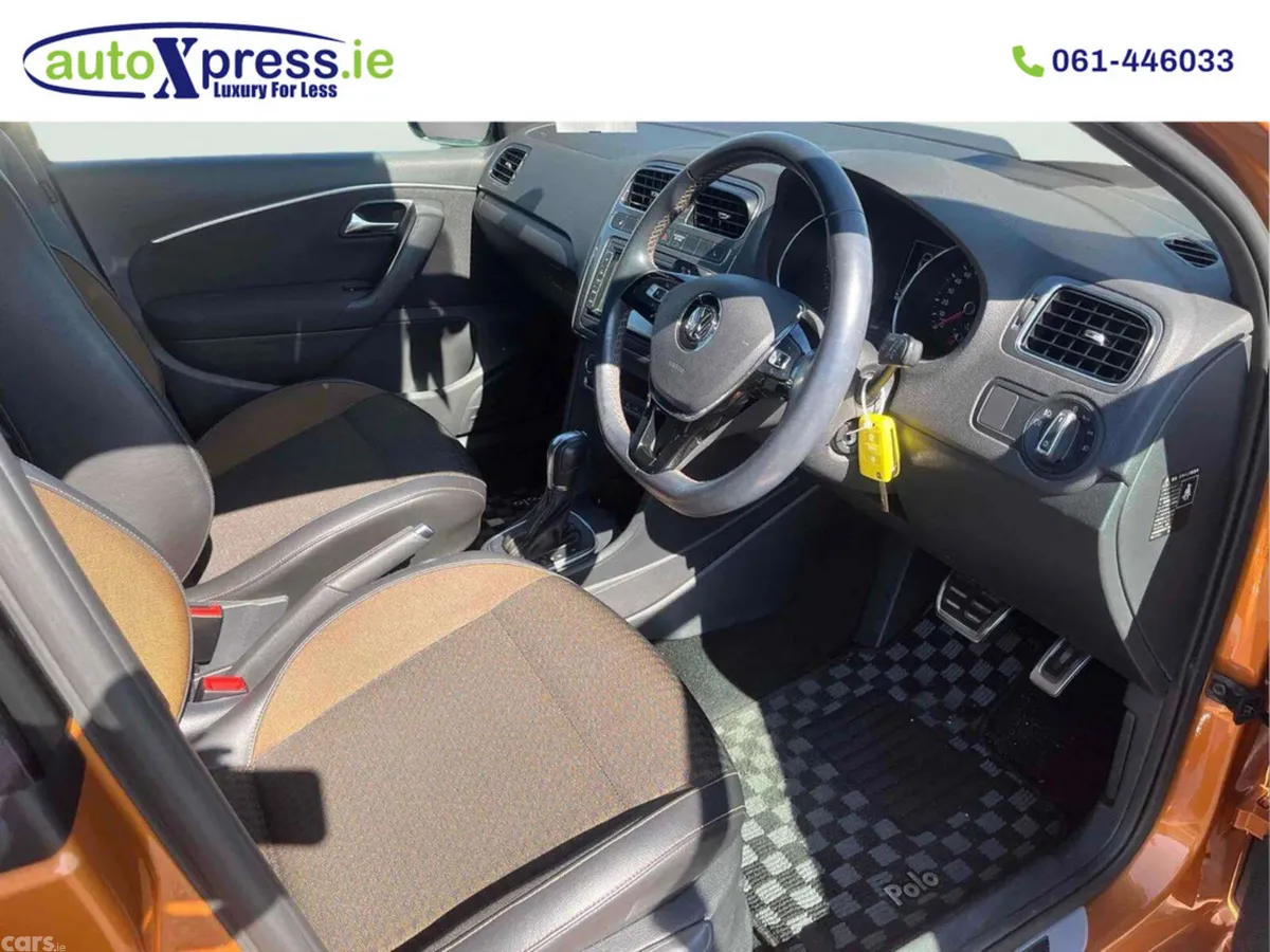 Volkswagen Polo Hatchback, Petrol, 2017, Orange