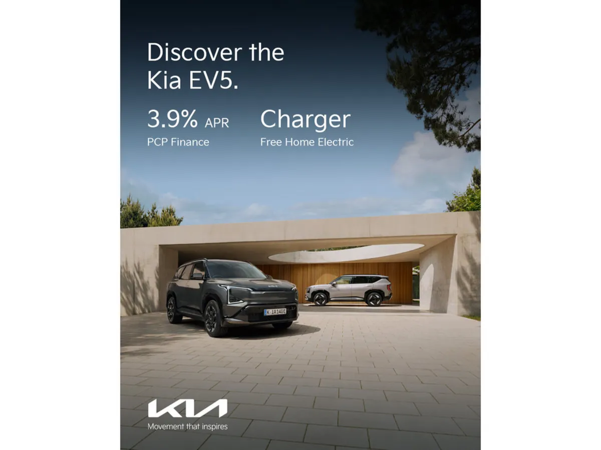 Kia EV5 SUV, Electric, 2027, Grey