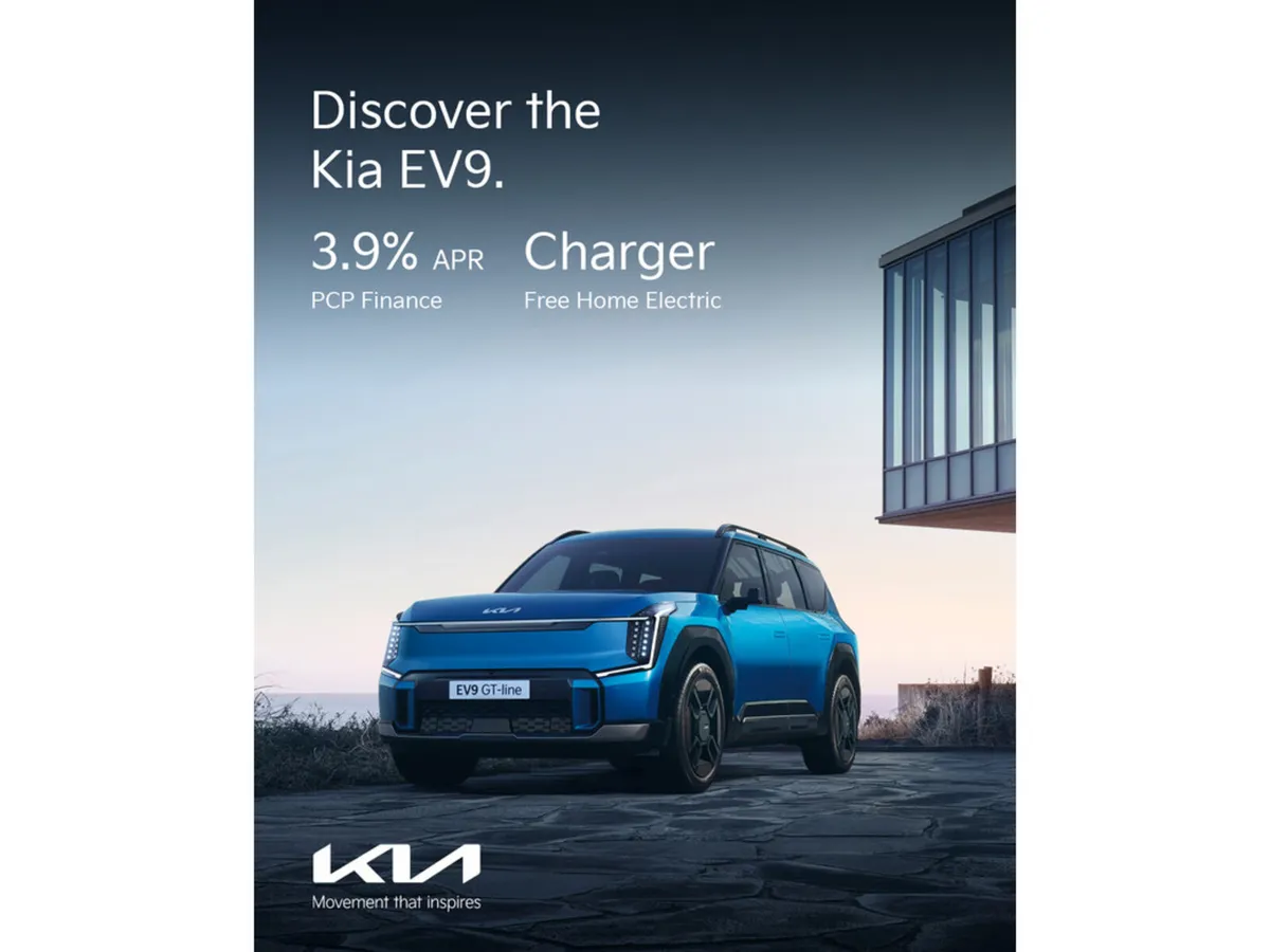 Kia EV9 SUV, Electric, 2027, White