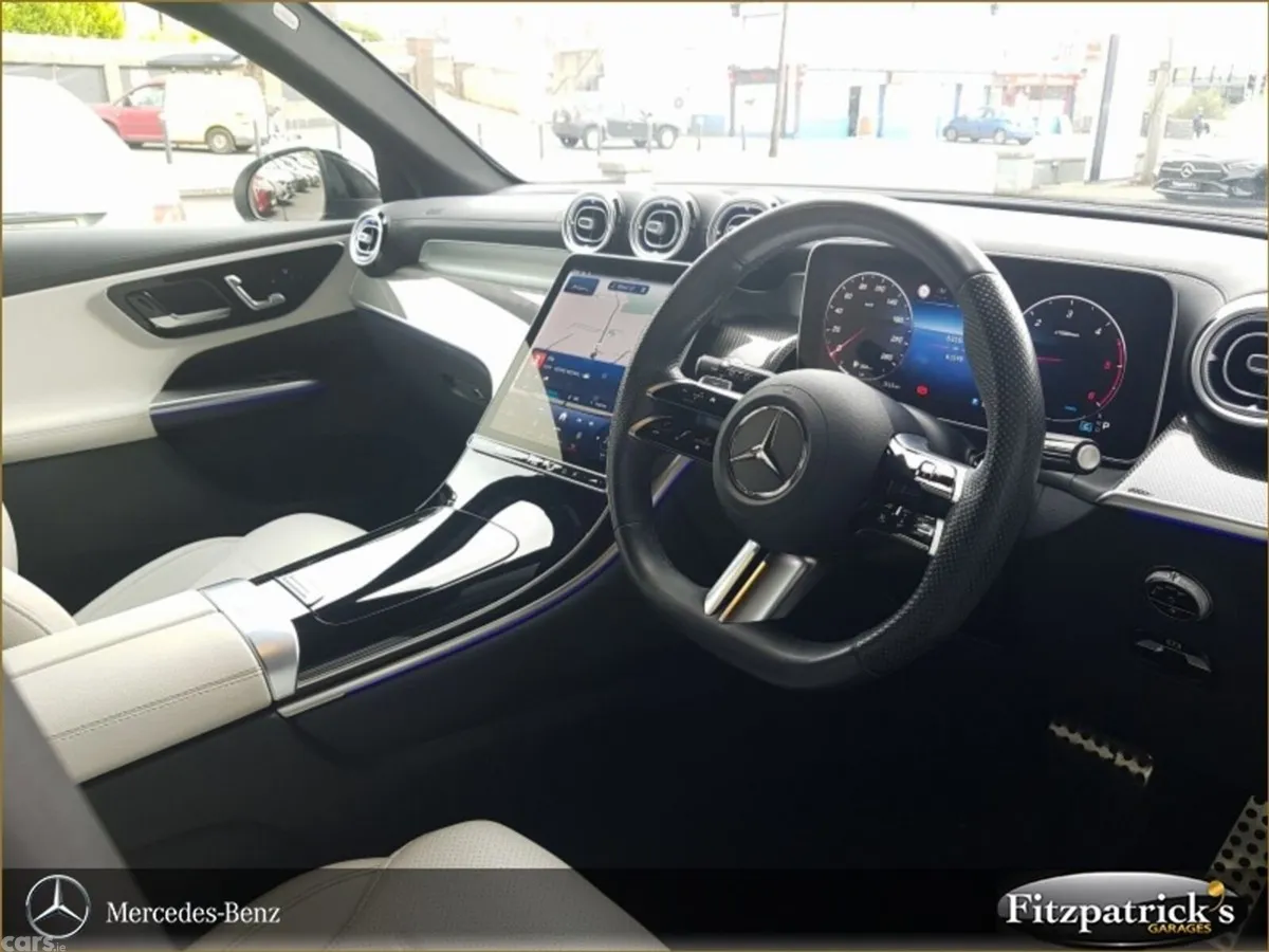 Mercedes-Benz GLC SUV, Diesel Hybrid, 2024, White