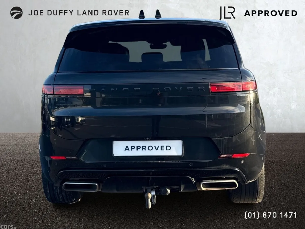 Land Rover Range Rover Sport SUV, Petrol Plug-in Hybrid, 2025, Black