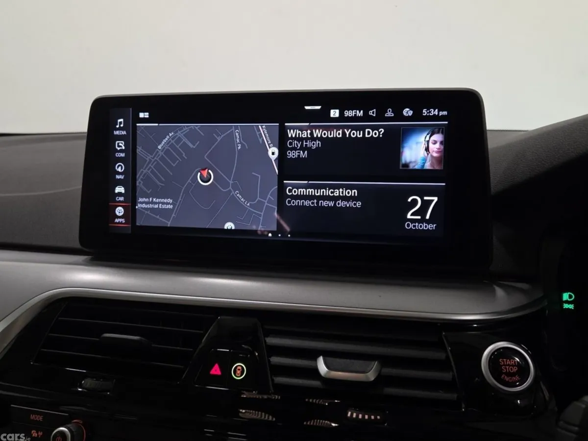 BMW 5-Series Saloon, Diesel, 2021, Blue