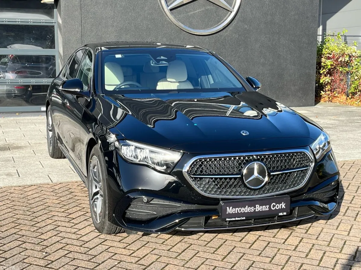 Mercedes-Benz E-Class Saloon, Diesel Hybrid, 2026, Black