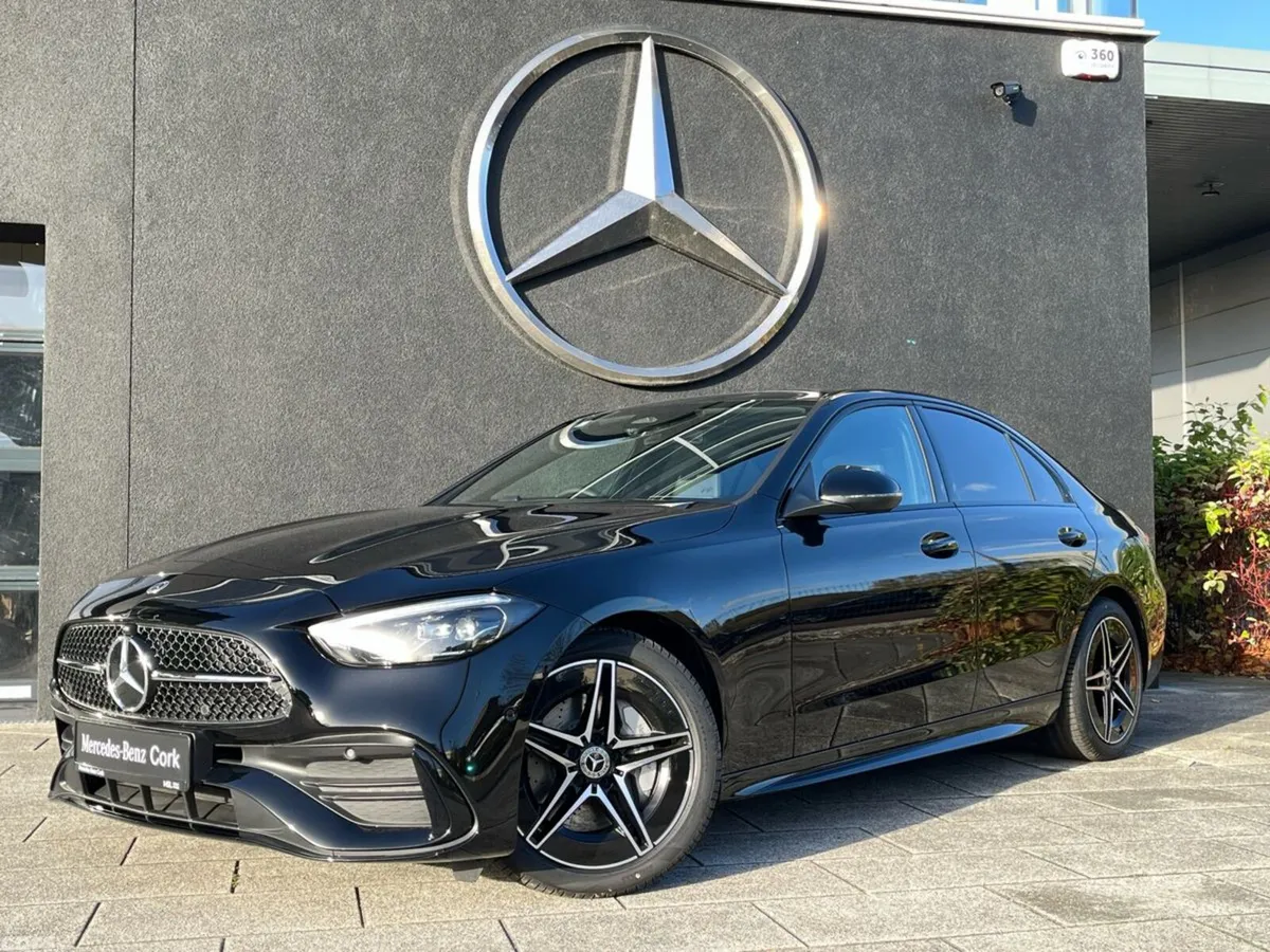 Mercedes-Benz C-Class Saloon, Diesel Hybrid, 2026, Black