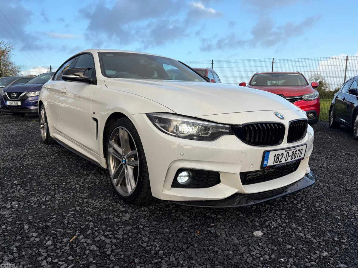BMW 4-Series Saloon, Diesel, 2018, White