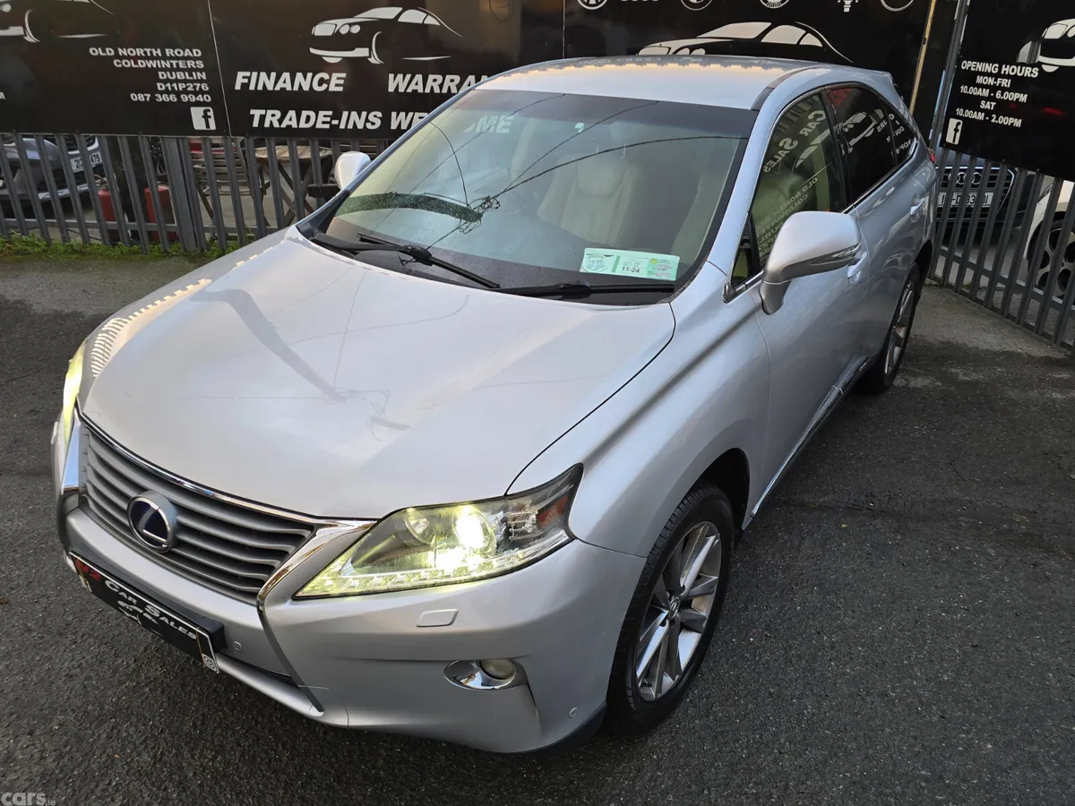 Lexus RX SUV, Petrol Hybrid, 2013, Silver