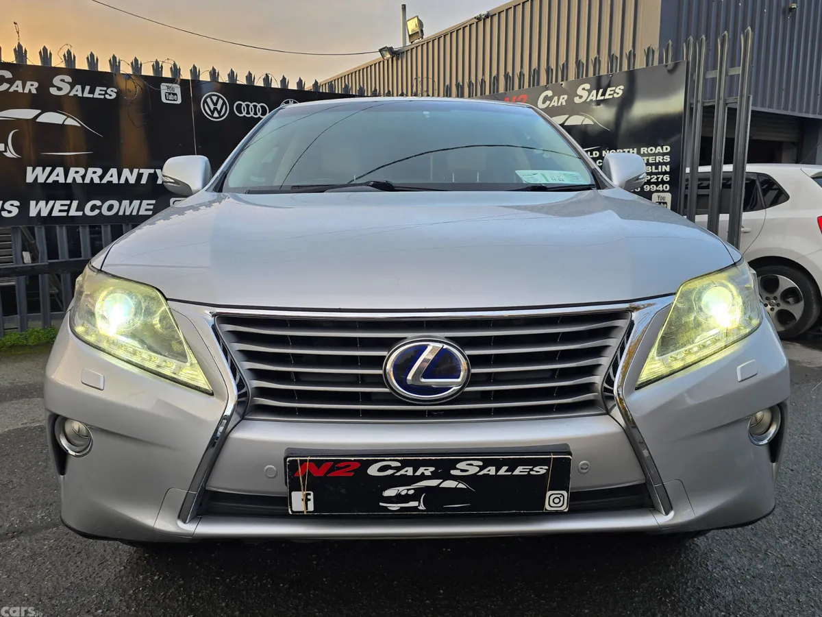 Lexus RX SUV, Petrol Hybrid, 2013, Silver