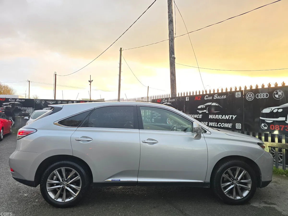 Lexus RX SUV, Petrol Hybrid, 2013, Silver