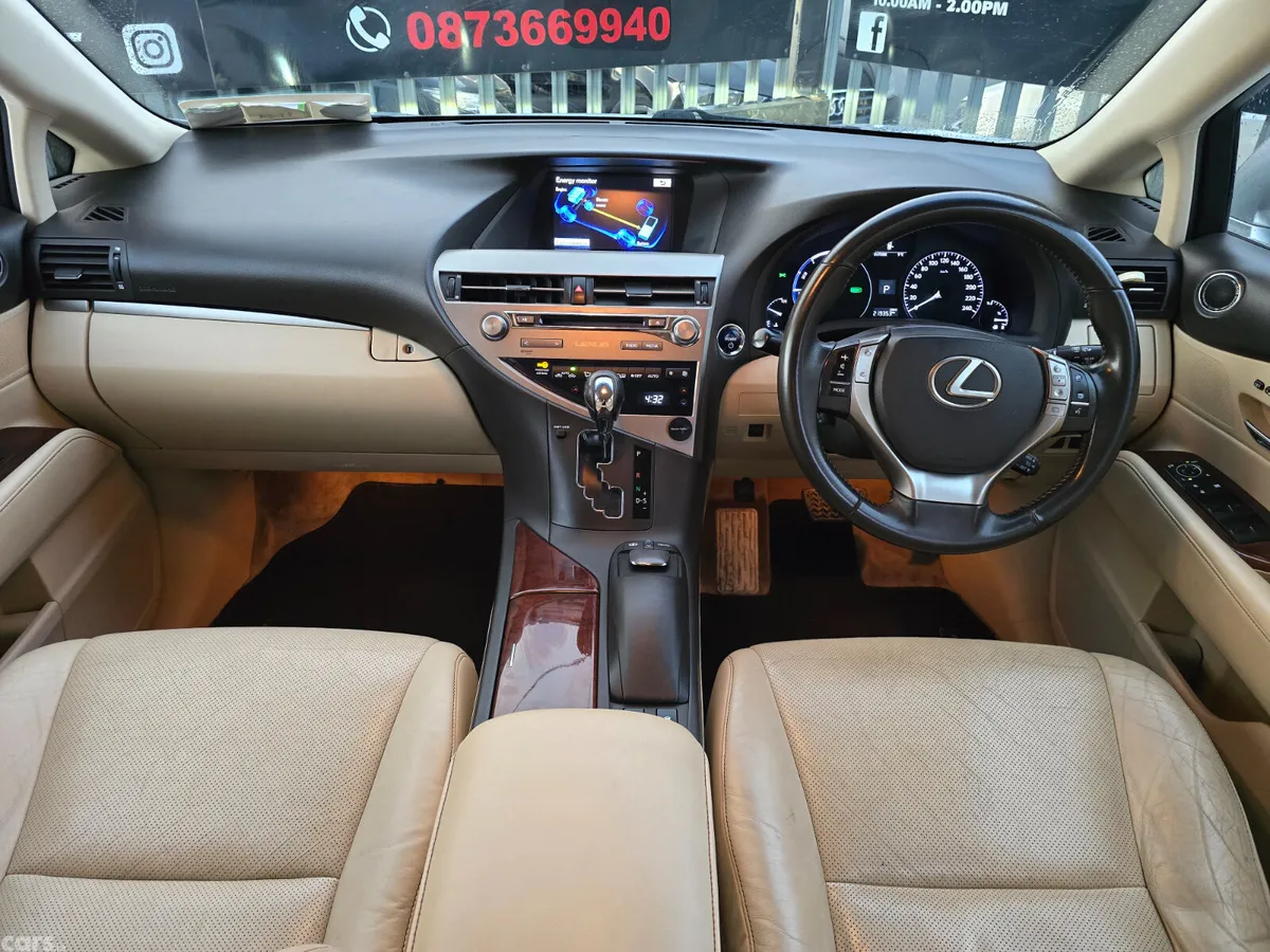 Lexus RX SUV, Petrol Hybrid, 2013, Silver